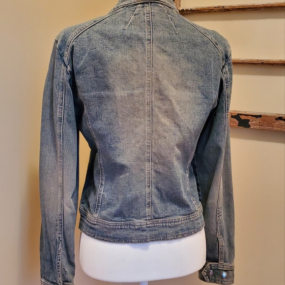 RUSTIC DENIM Zip Up Jacket Blazer - Picture 7 of 8